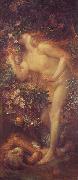 george frederic watts,o.m.,r.a. Eve Tempted Sweden oil painting artist